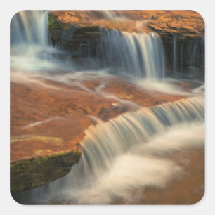 USA, Utah, Zion National Park. Scenic from 2 Square Sticker