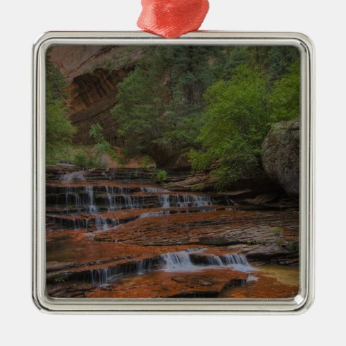 USA Utah Zion National Park  Scenic from the Metal Ornament