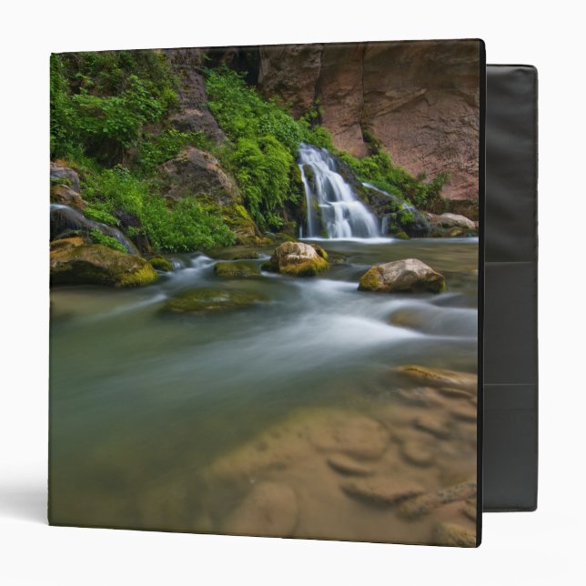 USA, Utah, Zion National Park. The Virgin 3 Ring Binder (Front/Inside)