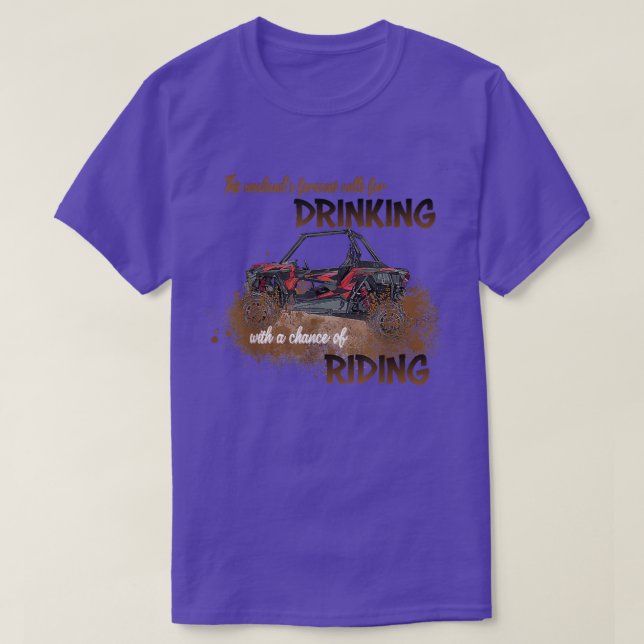 Usa Utv Rzr Racing  T-Shirt (Design Front)
