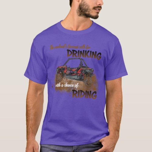 Usa Utv Rzr Racing  T_Shirt