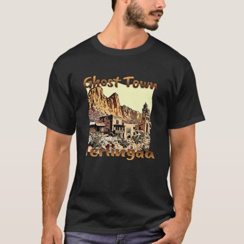 USA vacation in Texas Terlingua Ghost Town T_Shirt