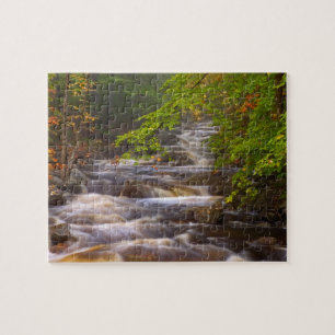USA, Vermont, East Arlington, Flowing streams Jigsaw Puzzle