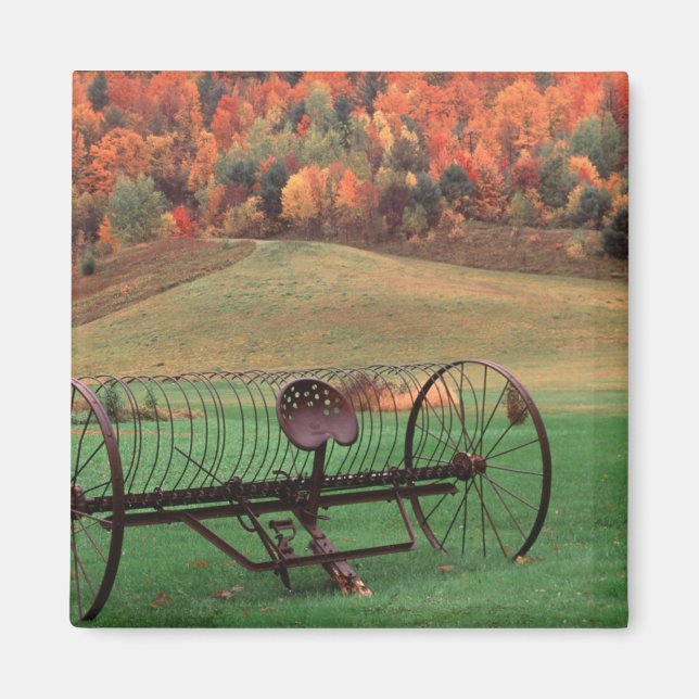 USA, Vermont, Farm. Magnet (Front)