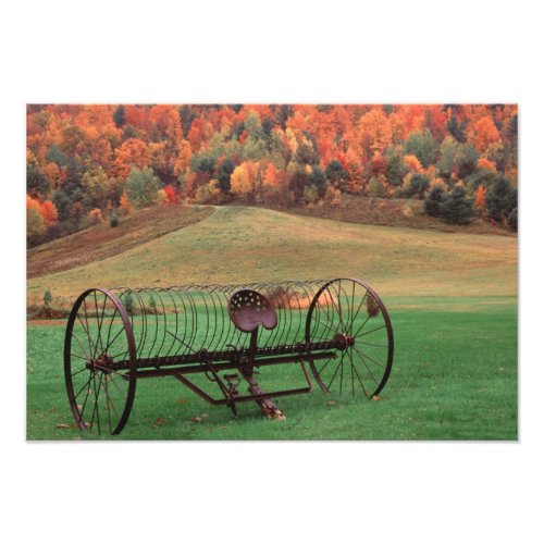 USA Vermont Farm Photo Print