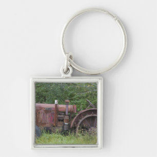 USA, Vermont, MANCHESTER: Antique Farm Tractor Keychain
