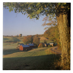 USA, Vermont, south Woodstock, Jenne Farm at Ceramic Tile