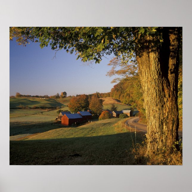 USA, Vermont, south Woodstock, Jenne Farm at Poster (Front)