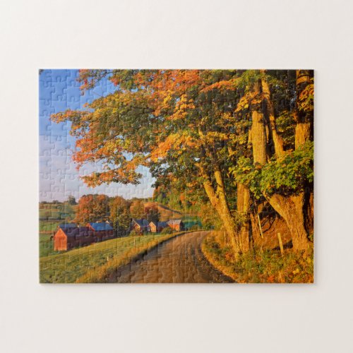 USA Vermont South Woodstock Jigsaw Puzzle