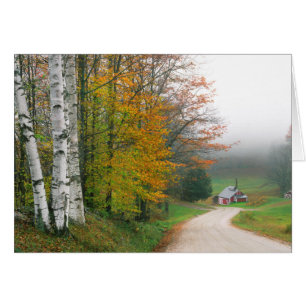 USA, Vermont. Sugar House Near The Town Of South Cards