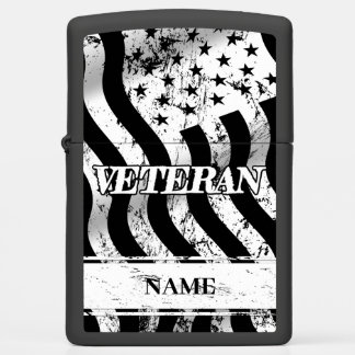 USA Veteran - white vintage 001 Zippo Lighter