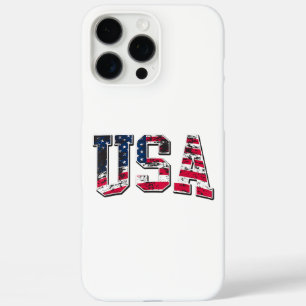 USA Vintage American Flag iPhone 16 Pro Max Case