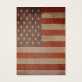 USA Vintage Flag Earring Background (Back)