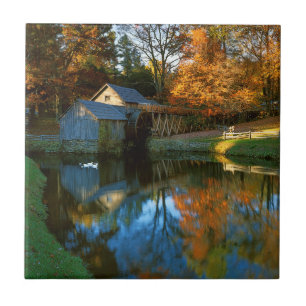 USA, Virginia, Blue Ridge Parkway, Mabry Mill Tile