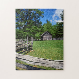 USA, Virginia, Blue Ridge Parkway, The Puckett 2 Jigsaw Puzzle