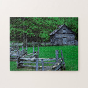USA, Virginia, Blue Ridge Parkway, The Puckett Jigsaw Puzzle