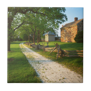 USA, Virginia, Fairfax County, Sully Plantation Ceramic Tile