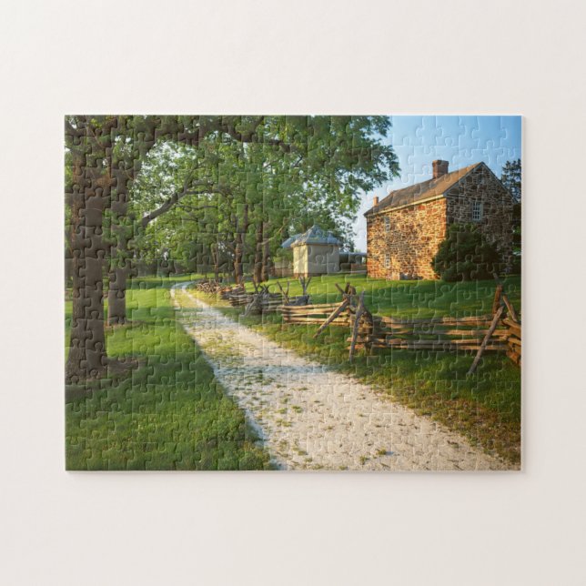USA, Virginia, Fairfax County, Sully Plantation Jigsaw Puzzle (Horizontal)