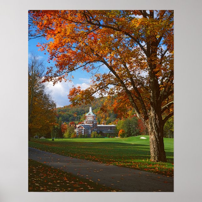 USA, Virginia, Hot Springs, The Homestead Poster (Front)