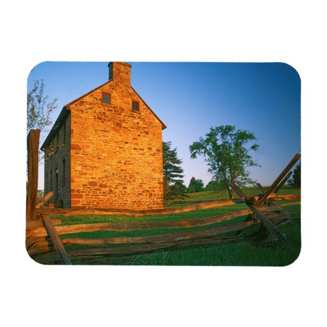 USA, Virginia, Manassas National Battlefield 2 Magnet (Horizontal)