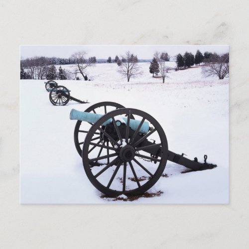 USA Virginia Manassas National Battlefield Postcard