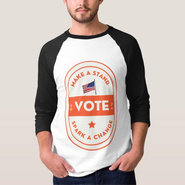 USA Vote 2024 T-Shirt (Front)