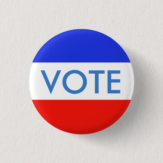 USA vote Button (Front)