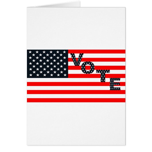 Usa Vote Cards (Front)