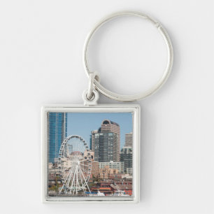 USA, Wa, Seattle. Argosy Harbor Cruise Boat Keychain
