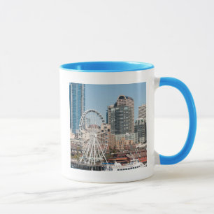 USA, Wa, Seattle. Argosy Harbor Cruise Boat Mug