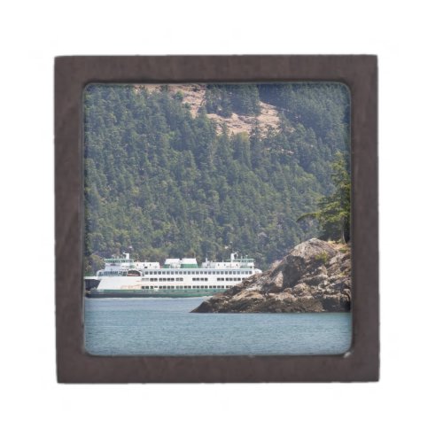 USA WA Washington State Ferries Keepsake Box