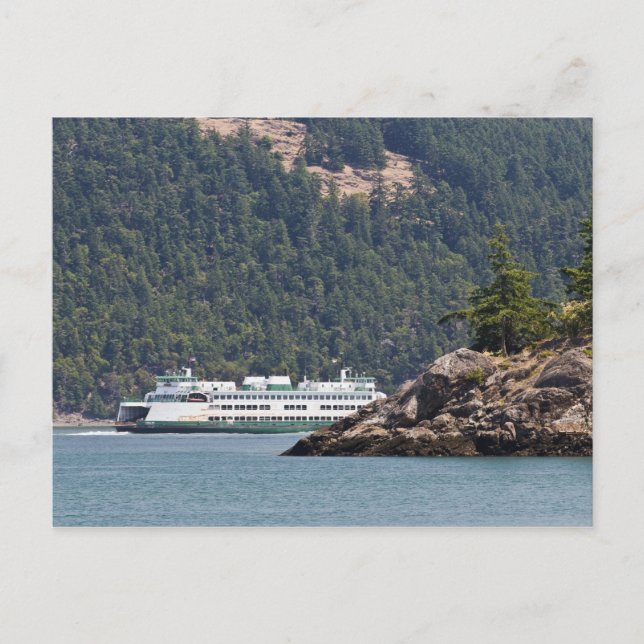 USA, WA. Washington State Ferries Postcard (Front)