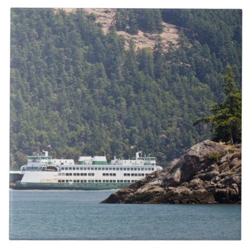 USA WA Washington State Ferries Tile