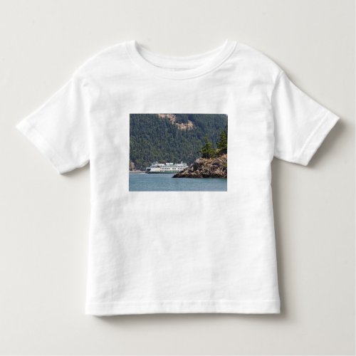 USA WA Washington State Ferries Toddler T_shirt