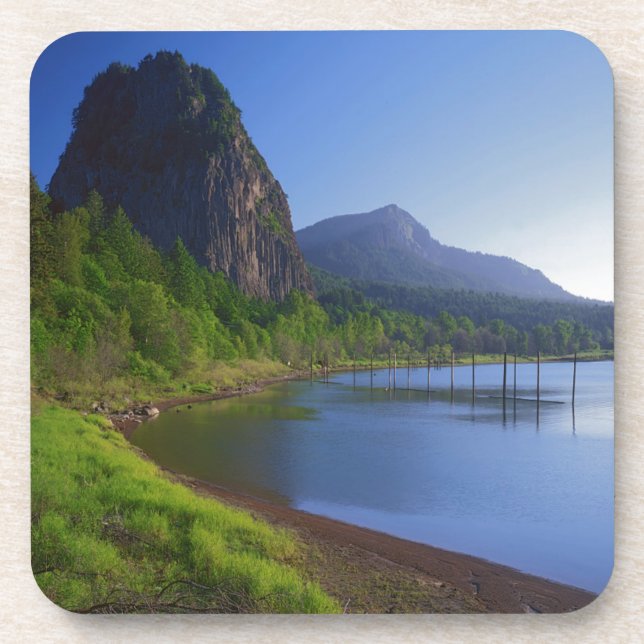 USA, Washington, Beacon Rock State Park, Beacon Drink Coaster (Front)