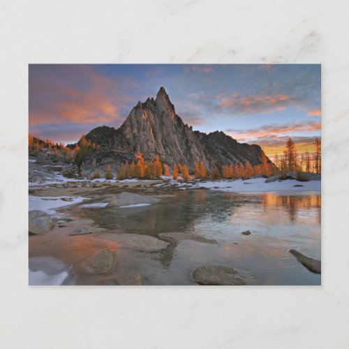 USA Washington Cascade Mountains Prusik Postcard
