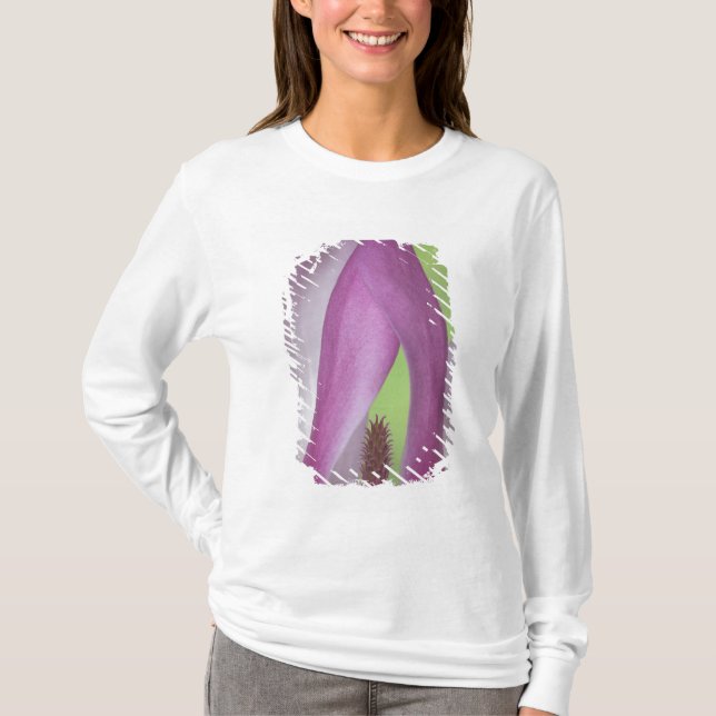 USA, Washington. Close-up of magnolia blossom. T-Shirt (Front)