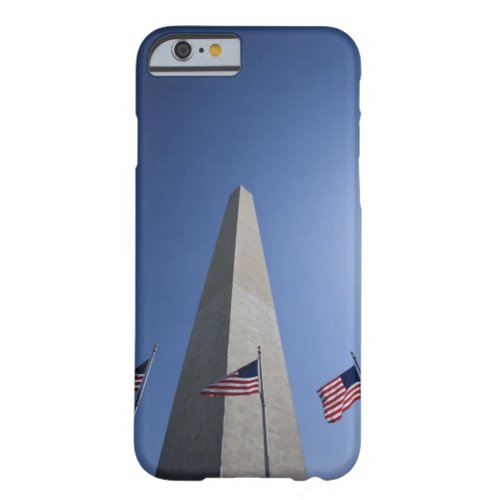 USA Washington DC American flags at the Barely There iPhone 6 Case