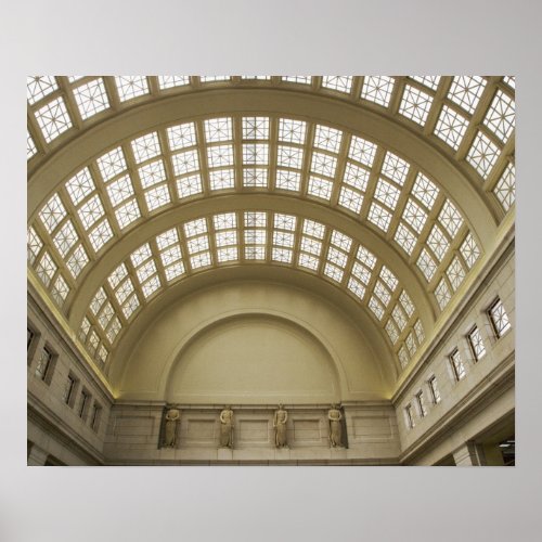 USA Washington DC View of ceiling 2 Poster