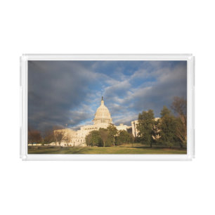 USA, Washington DC, Capitol building Acrylic Tray