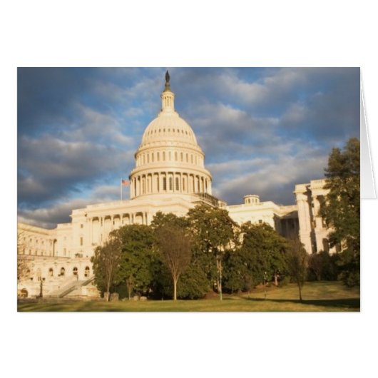 USA, Washington DC, Capitol building Cards (Front Horizontal)