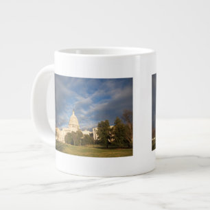 USA, Washington DC, Capitol building Giant Coffee Mug