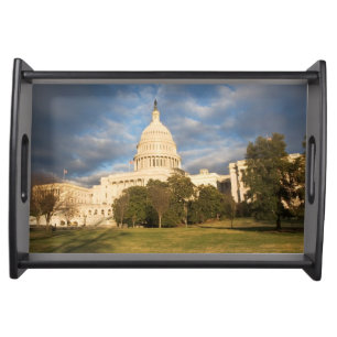 USA, Washington DC, Capitol building Serving Tray