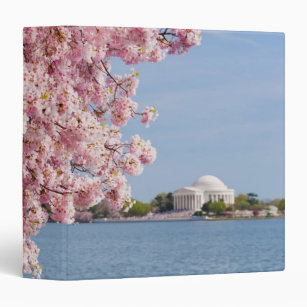 USA, Washington DC, Cherry tree 3 Ring Binder