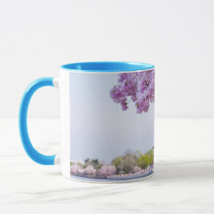 USA, Washington DC, Cherry tree in bloom Mug