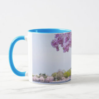 USA, Washington DC, Cherry tree in bloom Mug