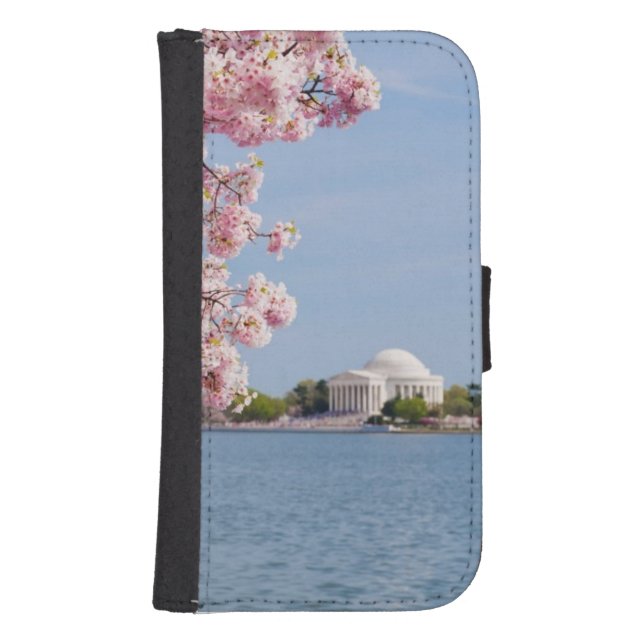 USA, Washington DC, Cherry tree Samsung Galaxy Wallet Case (Front)