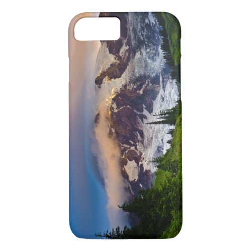 USA Washington Mt Rainier Morning sun iPhone 87 Case