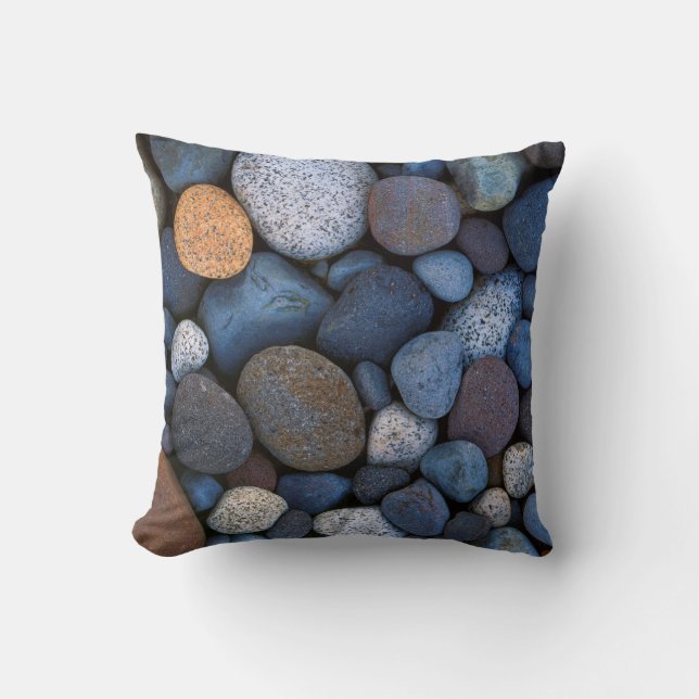 USA, Washington, Mt. Rainier National Park Throw Pillow (Front)