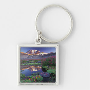 USA, Washington, Mt. Rainier NP, sunrise, Keychain